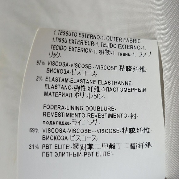 Versace Collection Womens Sheath Dress Size 44 US 8 STAINS ALL OVER, READ! - Picture 11 of 16